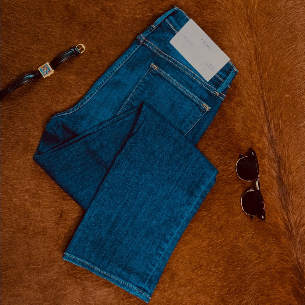 FRAME DENIM Le High Straight Fit
